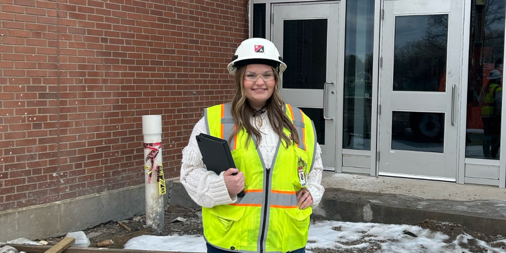 Celebrating Michaela Sylvester for Women in Construction Week 2024!